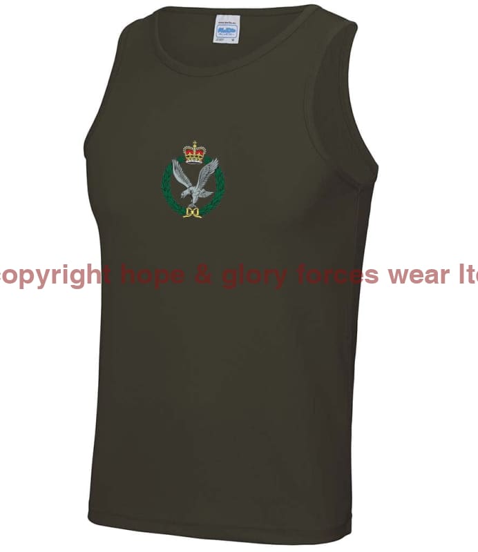 Army Air Corps Embroidered Sports Vest