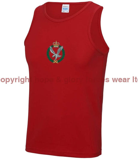 Army Air Corps Embroidered Sports Vest