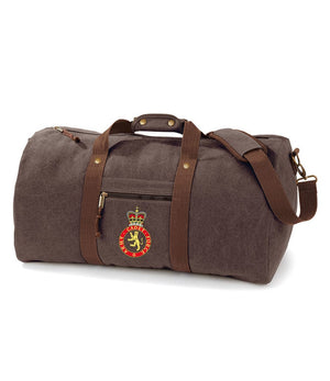 Army Cadet Force Vintage Canvas Holdall