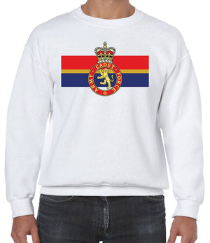 Army Cadet Force Front Printed Sweater