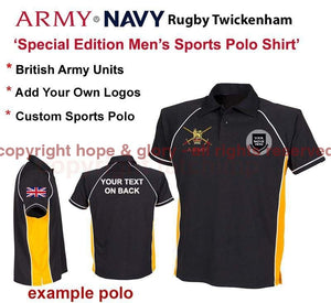 Army v Navy British Army Special Edition Sports Polo