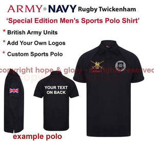 Army v Navy British Army Special Edition Sports Polo