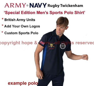 Army v Navy British Army Special Edition Sports Polo