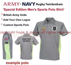 Army v Navy British Army Special Edition Sports Polo