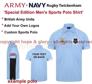 Army v Navy British Army Special Edition Sports Polo