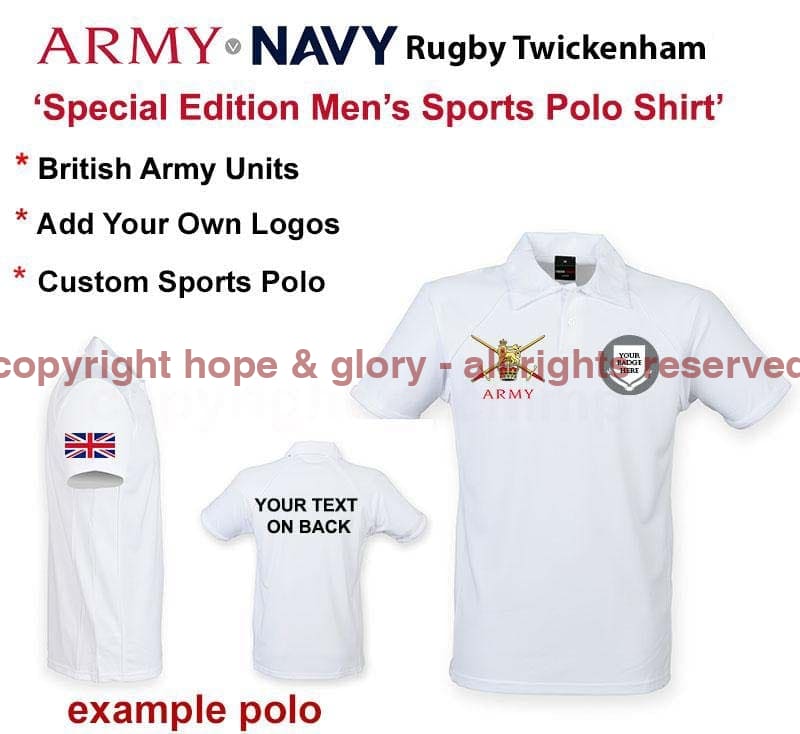 Army v Navy British Army Special Edition Sports Polo