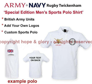 Army v Navy British Army Special Edition Sports Polo