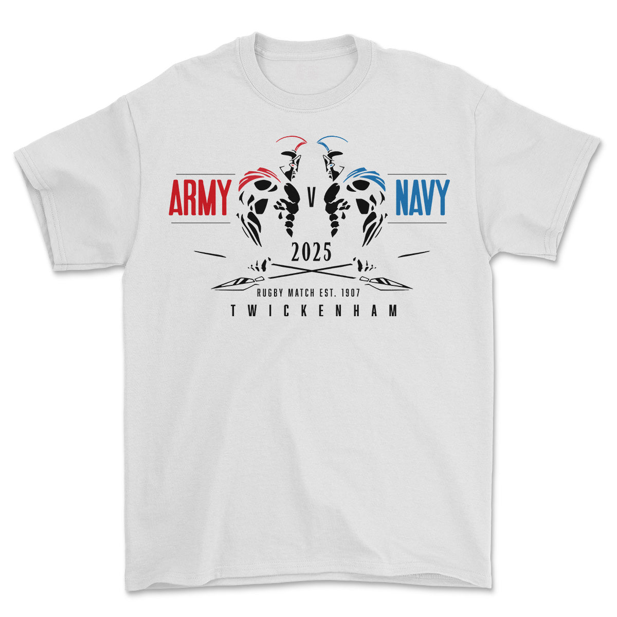 Army V Navy 2025 Gladiators Printed T-Shirt