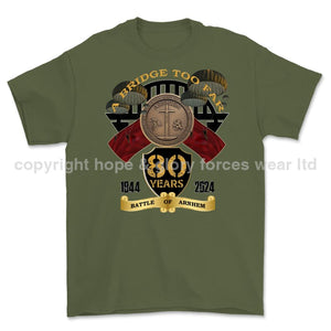 Arnhem 80 A Bridge Too Far Commemorative Printed T-Shirt