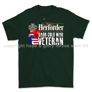 BAOR Herforder Cold War Veteran Printed T-Shirt