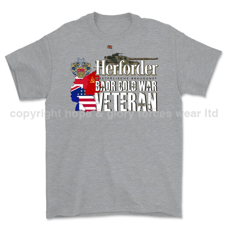 BAOR Herforder Cold War Veteran Printed T-Shirt