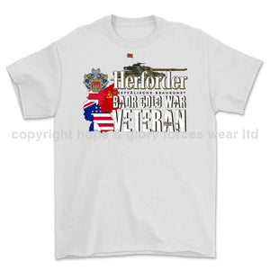 BAOR Herforder Cold War Veteran Printed T-Shirt