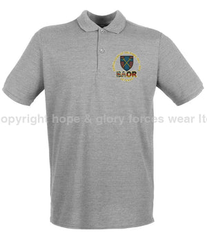 BAOR Veteran Embroidered Polo Shirt