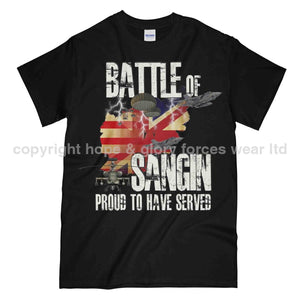 Battle Of Sangin Printed T-Shirt