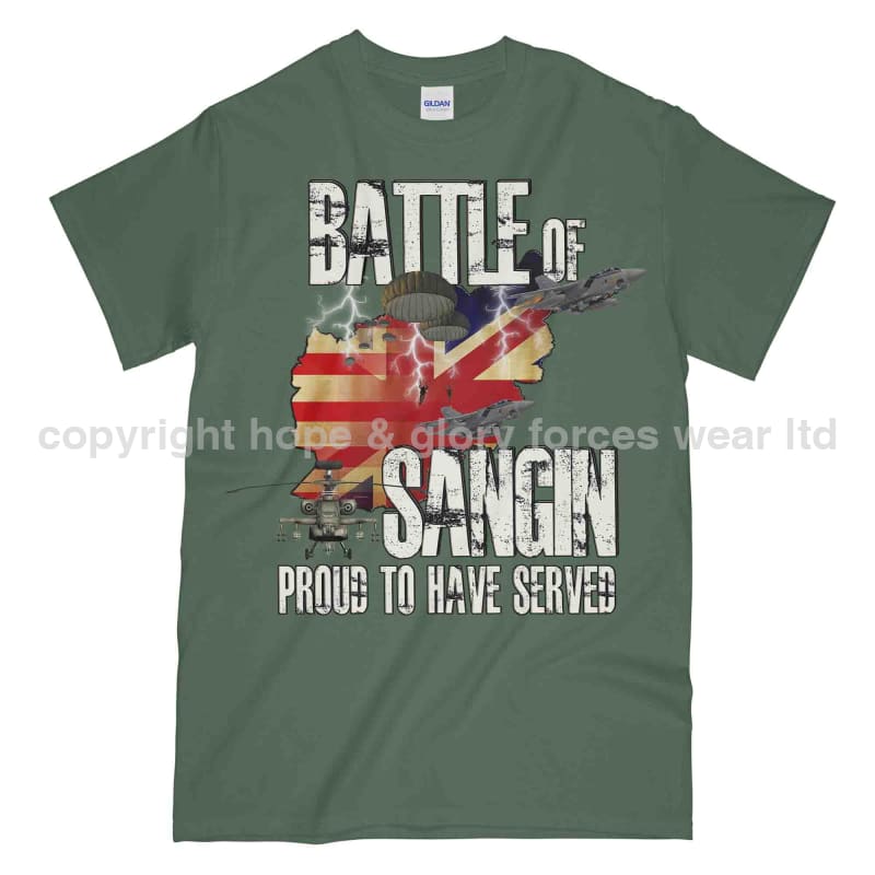 Battle Of Sangin Printed T-Shirt