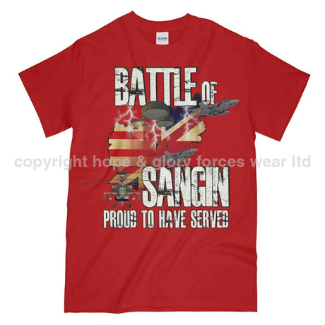 Battle Of Sangin Printed T-Shirt