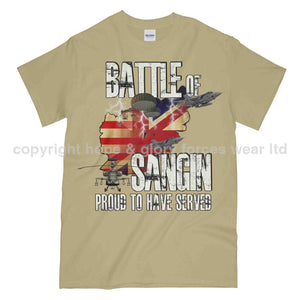 Battle Of Sangin Printed T-Shirt