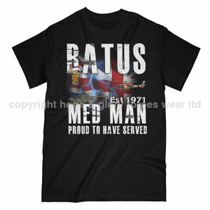 Batus Med Man British Army Printed T-Shirt