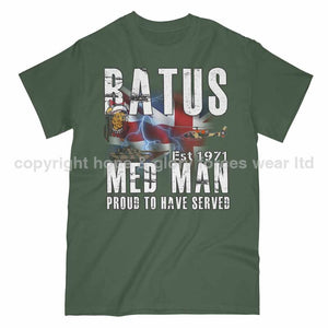 Batus Med Man British Army Printed T-Shirt