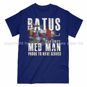 Batus Med Man British Army Printed T-Shirt