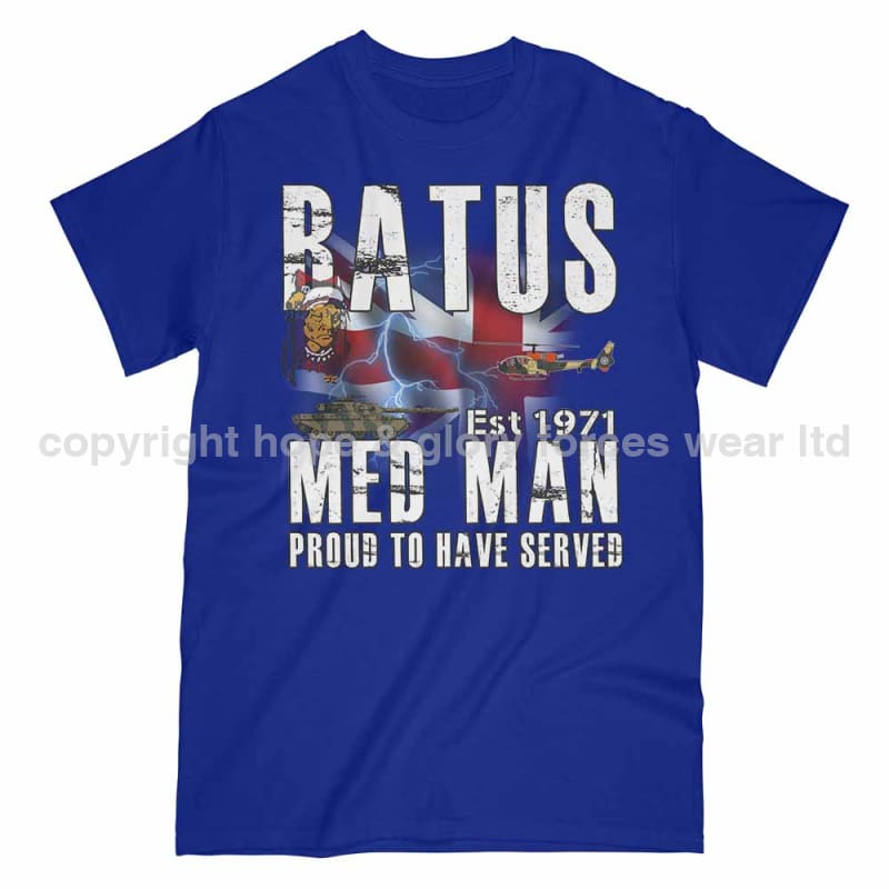 Batus Med Man British Army Printed T-Shirt