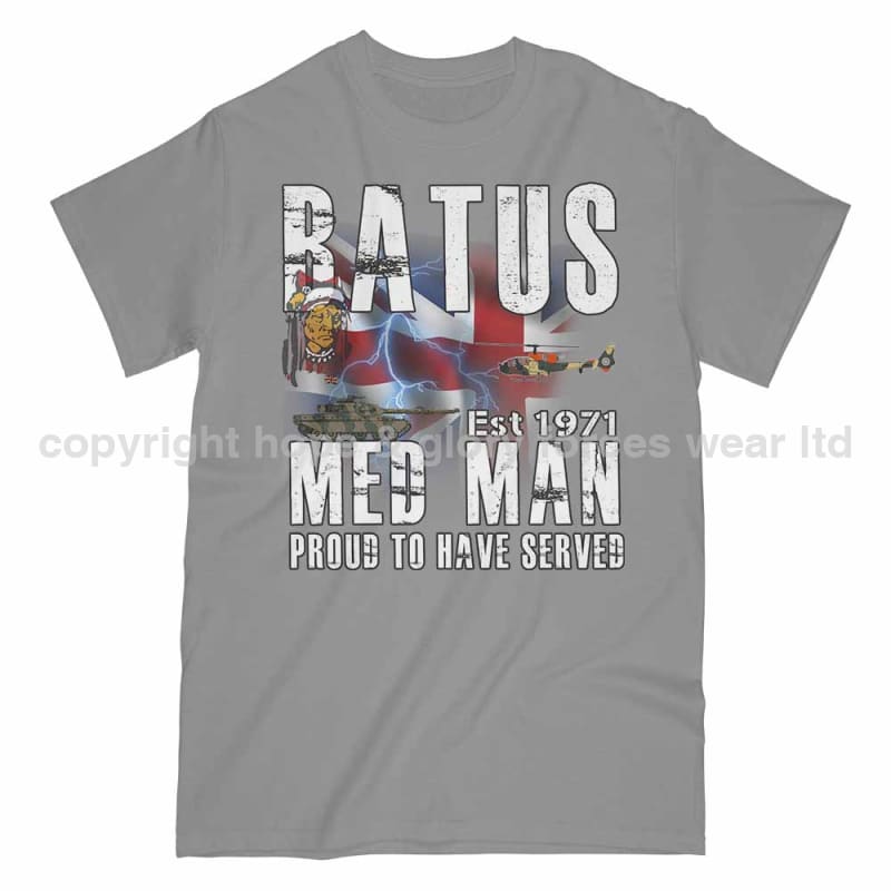 Batus Med Man British Army Printed T-Shirt