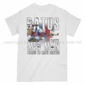 Batus Med Man British Army Printed T-Shirt