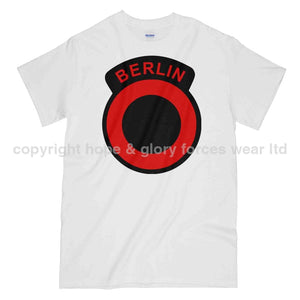 Berlin Brigade Military Printed T-Shirt