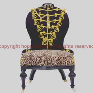 Military Chair - Bespoke Military Uniform Themed Chairs