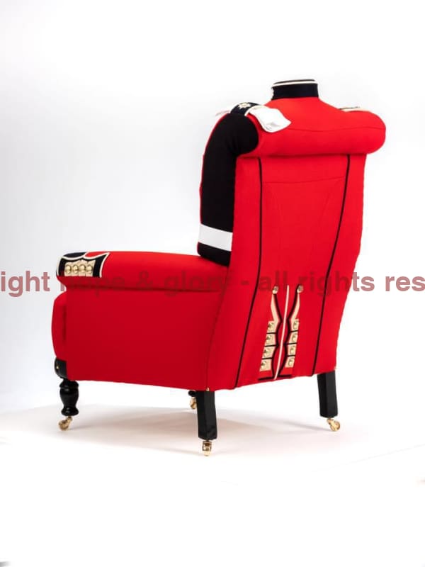 Military Chair - Bespoke Military Uniform Themed Chairs