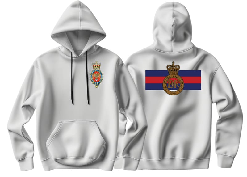 Blues and Royals BRB Double Side Printed Hoodie