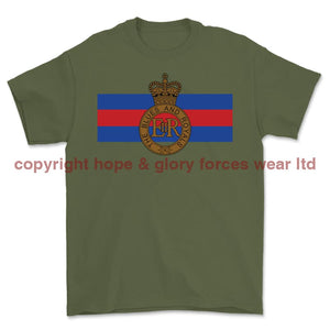 Blues And Royals Cap Badge Printed T-Shirt