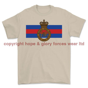 Blues And Royals Cap Badge Printed T-Shirt