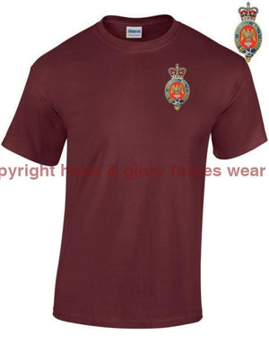 T-Shirt - Blues And Royals Embroidered T-Shirt