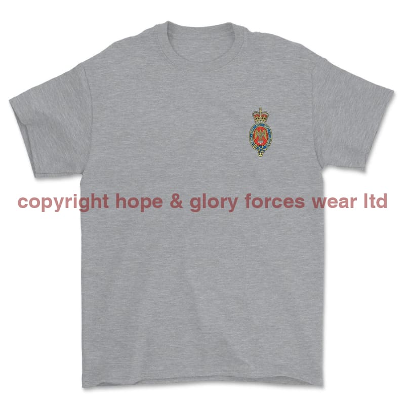 T-Shirt - Blues And Royals Embroidered T-Shirt