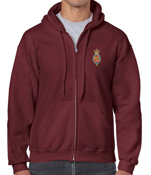 Blues and Royals Unisex Full Zip Hoodie