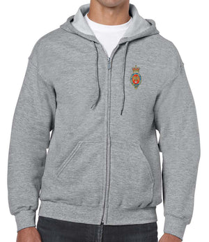 Blues and Royals Unisex Full Zip Hoodie