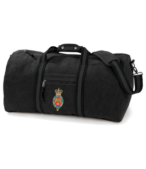 Blues and Royals Vintage Canvas Holdall