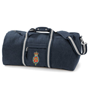 Blues and Royals Vintage Canvas Holdall