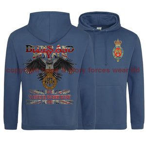 The Blues & Royals Eagle Double Side Printed Hoodie