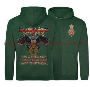 The Blues & Royals Eagle Double Side Printed Hoodie