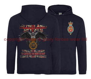 The Blues & Royals Eagle Double Side Printed Hoodie