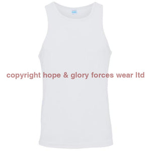 T-Shirts - British Army Embroidered Sports Vest