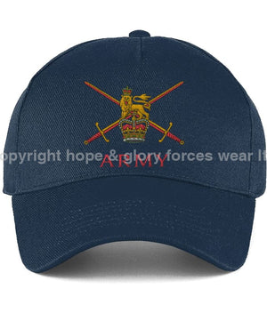 British Army Embroidered Ultimate Cotton Panel Cap