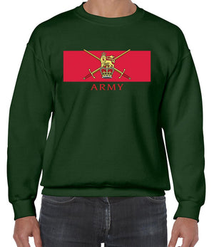 British Army Front Printed Sweater