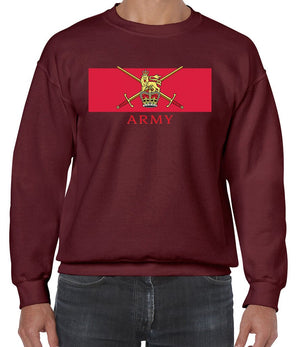 British Army Front Printed Sweater