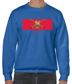 British Army Front Printed Sweater