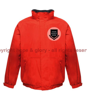 British Army Units Embroidered Regatta Waterproof Insulated Jacket Xs - 35/36 Inch Chest / Classic