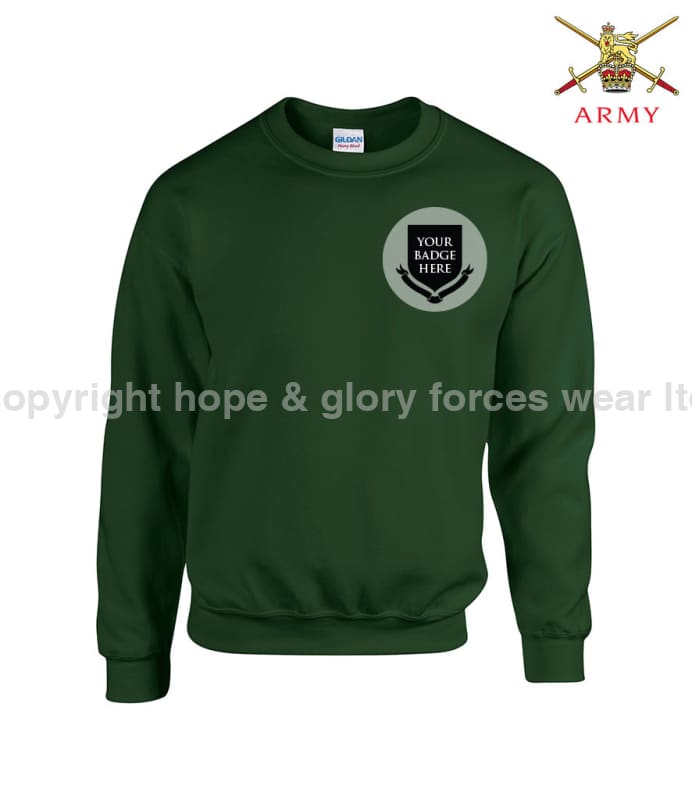 British Army Units Heavy Blend Sweatshirt