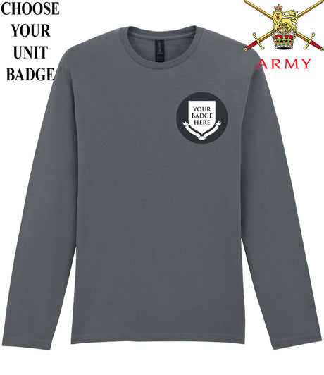 British Army Units Long Sleeve T-Shirt